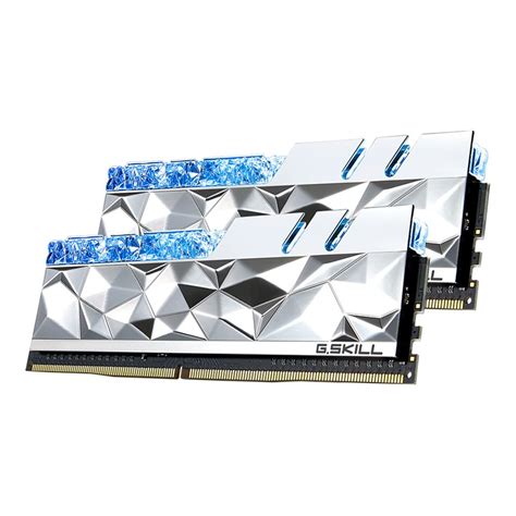 GSKILL 32GB (2x16GB) TRIDENT Z ROYAL ELITE SILVER DDR4 3600MHz CL14 RGB ...