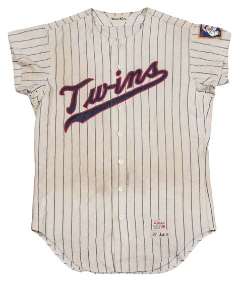 Lot Detail - 1967 Billy Martin Game Used Minnesota Twins Jersey