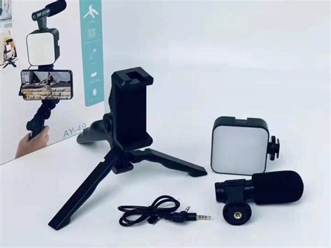 AY-49 Video Making Tripod Kit for Vlogging