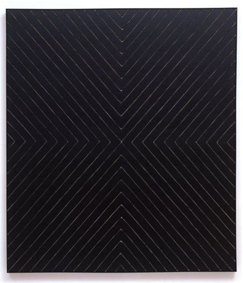 Frank Stella Black Paintings