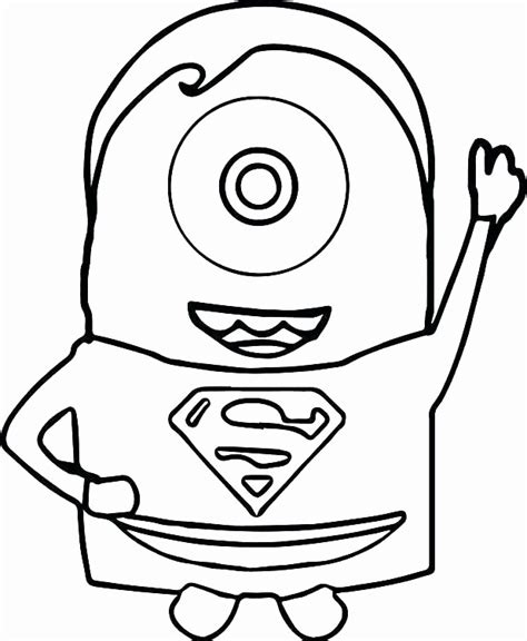 Superman Outline Drawing | Free download on ClipArtMag