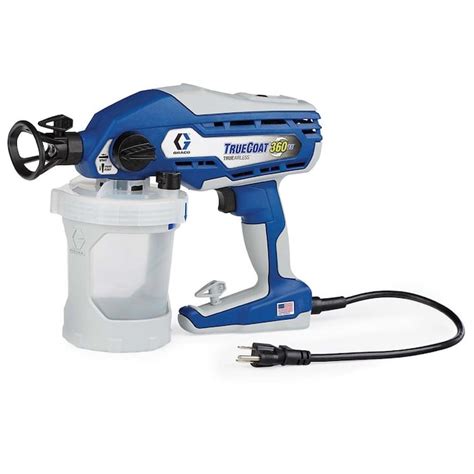 Graco TrueCoat 360DS Electric Handheld Airless Paint Sprayer in the Airless Paint Sprayers ...