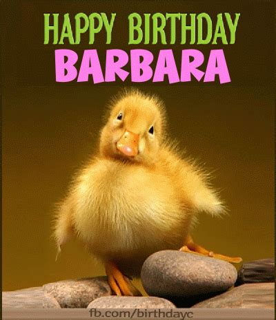 Happy Birthday BARBARA gif | Birthday Greeting | birthday.kim