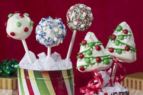 Christmas Cake Pops | MrFood.com