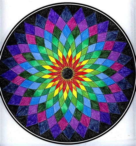 Download 286+ Rainbow Mandala Coloring Pages PNG PDF File - Download ...