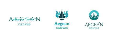 Aegean Canvas Logo Design on Behance