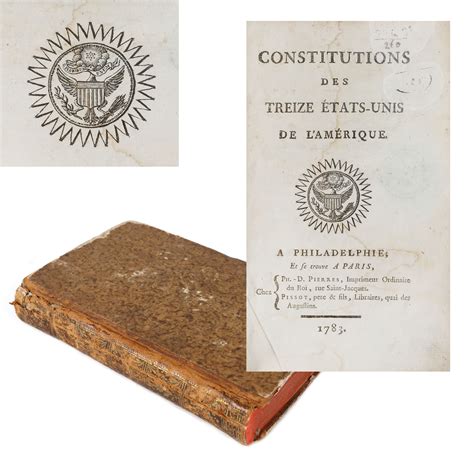 French-language edition of first version of US constitution goes on ...