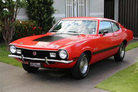 Ford Maverick GT V8 1973, uma das primeiras unidades a serem montadas ...