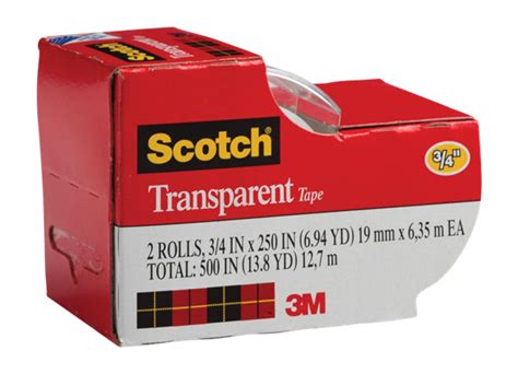 Scotch Transparent 3/4" Tape | Hy-Vee Aisles Online Grocery Shopping