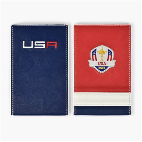 2023 USA Ryder Cup Team Official Yardage Book Cover – PRG Golf