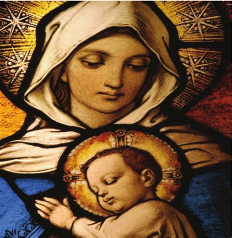 Mary&Child Stained Glass Window - Redemptorist Communications