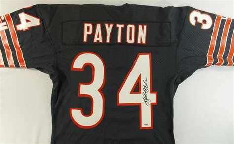 Walter Payton Signed Bears Wilson Proline Jersey (PSA LOA) | Pristine Auction