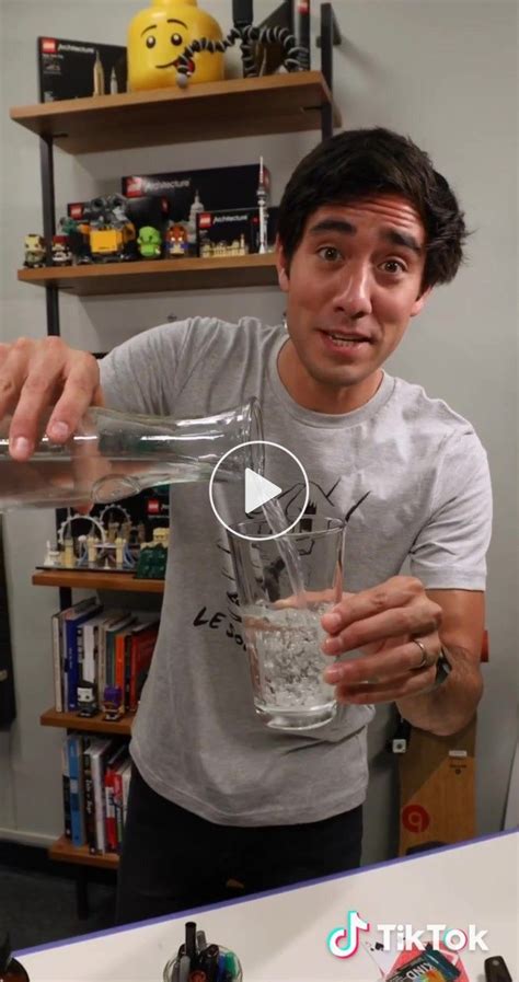 Zach King(@zachking) on TikTok: Do you see the glass as half full or ...