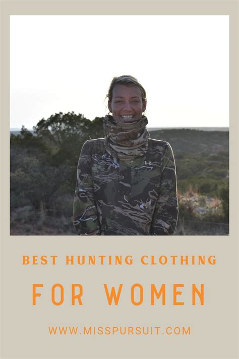 Best Hunting Clothing for Women: Check Out This Apparel | Womens hunting clothes, Hunting ...