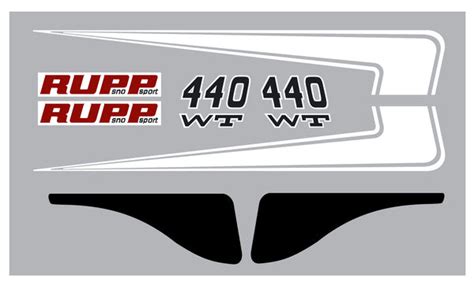 RUPP 1971 WT Decals – The Sled Printer