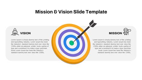 Vision Mission Slide Template - SlideKit