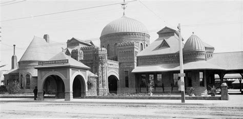 La Grande railway station, downtown Los Angeles, 1930