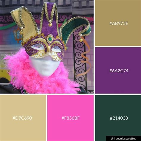 Ideal Mardi Gras Colors Pantone 155c