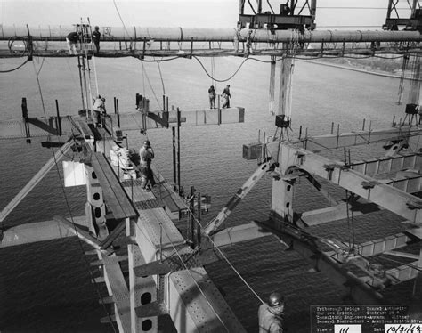 Verrazano-Narrows Bridge: The Beginning | Workers stand on b… | Flickr