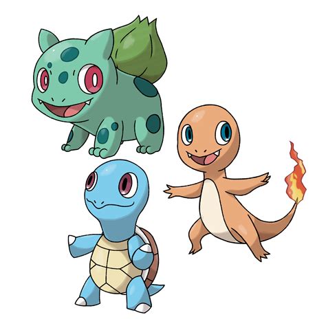 Kanto starters redesign. by Jermenco on DeviantArt