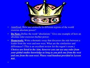 Absolute Monarchy Examples | Free Images at Clker.com - vector clip art online, royalty free ...