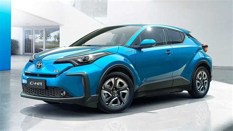 Toyota C-HR mit Elektroantrieb auf der Shanghai Auto Show 2019