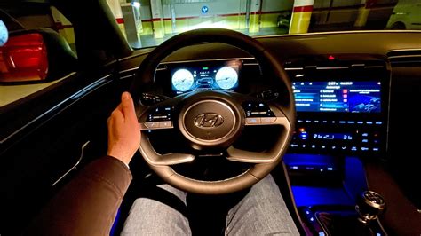 New Hyundai Tucson 2021 - CRAZY AMBIENT lights & digital cockpit ...