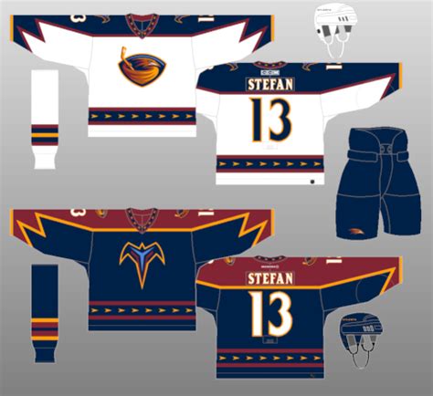 Atlanta Thrashers 1999-2003 - The (unofficial) NHL Uniform Database