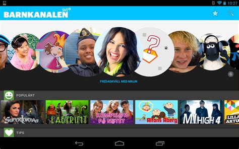 SVT Barnkanalen - Android Apps on Google Play