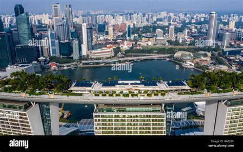 Marina Bay Sands Skypark, Singapore Stock Photo - Alamy