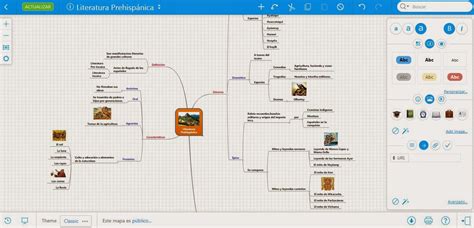 Mindmeister : Mapas mentales on-line Organizadores Visuales WEB 2.0