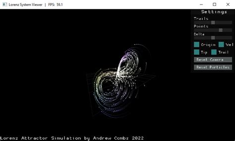 GitHub - iBrushC/lorenz-attractor: A 3D visualization and simulation of ...