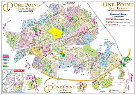 Download All DHA Lahore Maps: PHASE 1,2,3,4,5,6,7,8,9,11 Maps - One ...