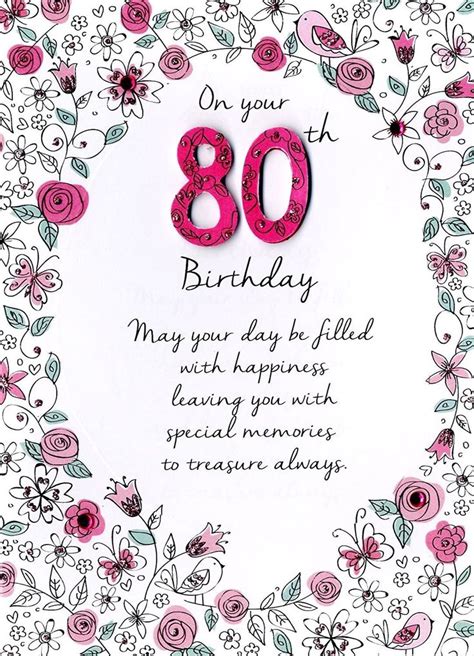 Pin by Charlene Shaw on 80th Birthday | Birthday wishes greeting cards ...