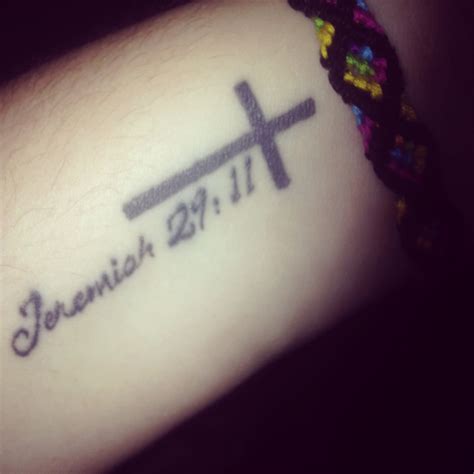 Jeremiah 29:11 💕 | Tattoo quotes, Tattoo designs, Tattoos