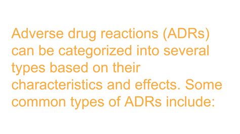 Adverse drug reaction and its types.pptx | Free Download