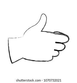 Grunge Good Job Gesture Hand Sign Stock Vector (Royalty Free) 1070732021 | Shutterstock