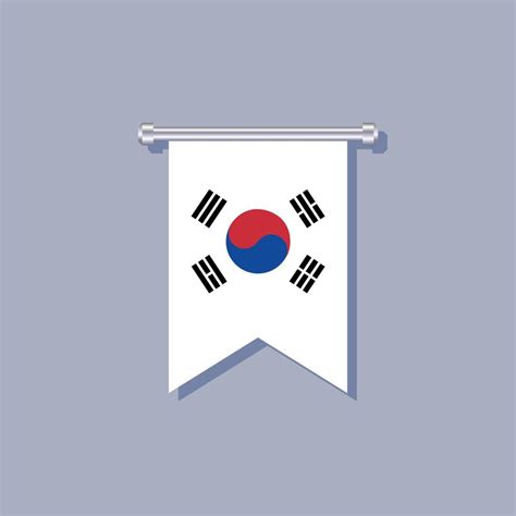 Illustration of South Korea flag Template 11021915 Vector Art at Vecteezy