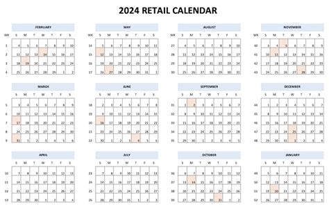 Walmart Retail Calendar 2024 Printable Pdf - Allys Bernete