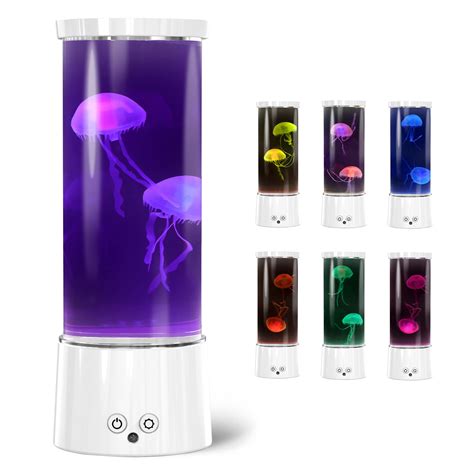 Buy Jellyfish Lava Lamp for Kids Jellyfish Lamp Jellyfish Tank 17 Colour Changing Mood Light ...