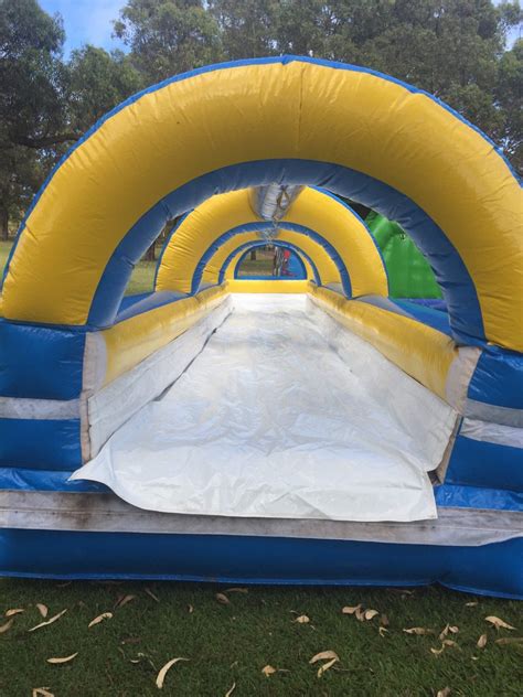 Tunnel Water Slide - Perth Bouncy Castle Hire