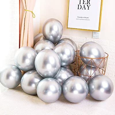 Chrome Balloon Package -- Chrome Silver - Party Decorations | Party ...