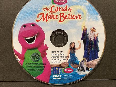 Barney The Land of Make Believe DVD Item #2844 2005 DVD 45986028440 | eBay