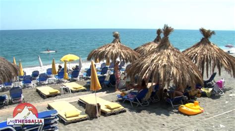 Velika beach of Larissa, Greece - YouTube