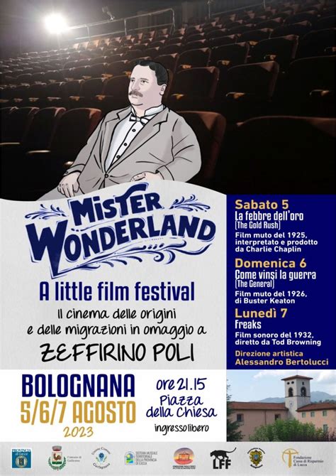 MISTER WONDERLAND A little film festival. Il cinema delle origini e delle migrazioni - Museo ...