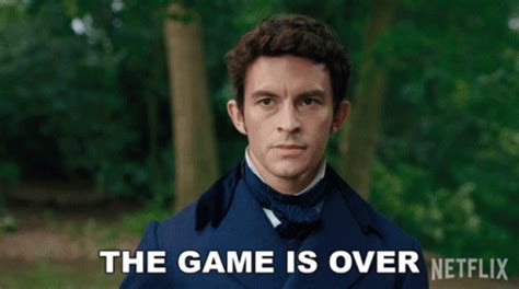 The Game Is Over Lord Anthony Bridgerton GIF - The Game Is Over Lord ...