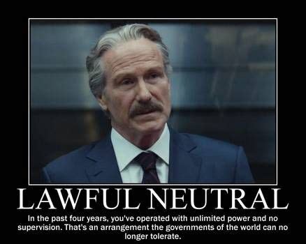 Lawful Neutral Secretary Ross by 4thehorde on DeviantArt | Marvel memes, D&d dungeons and ...