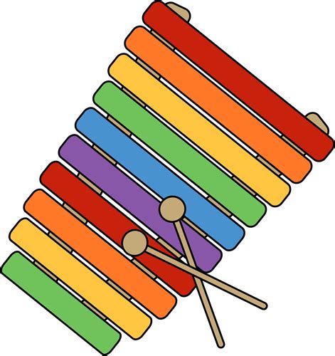 Xylophone Clip Art - Xylophone Image | Kids xylophone, Xylophone, Preschool music activities