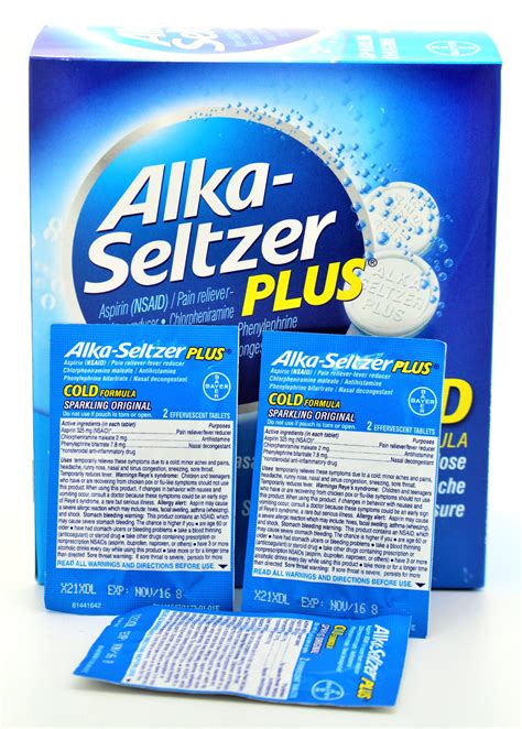 ALKA - SELTZER PLUS 20CT – NUTEL WHOLESALE