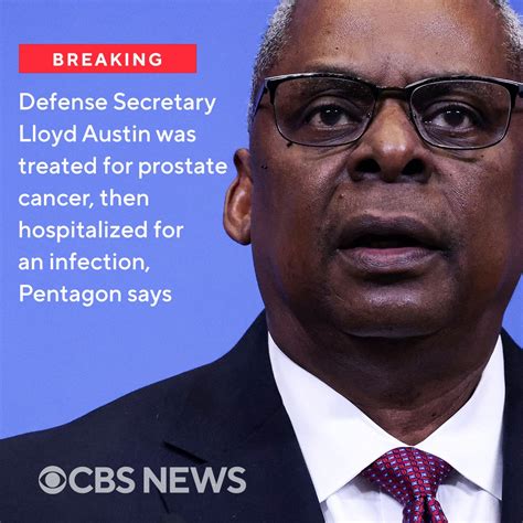 CBS News - Defense Secretary Lloyd Austin had surgery in...